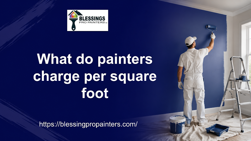 What do painters charge per square foot